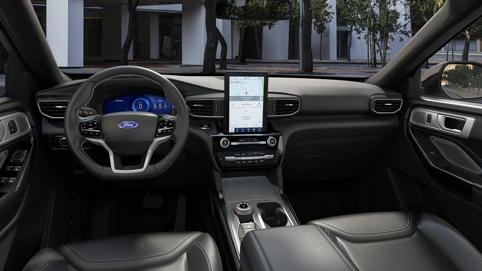 Climatizador electrónico automático de tres zonas
